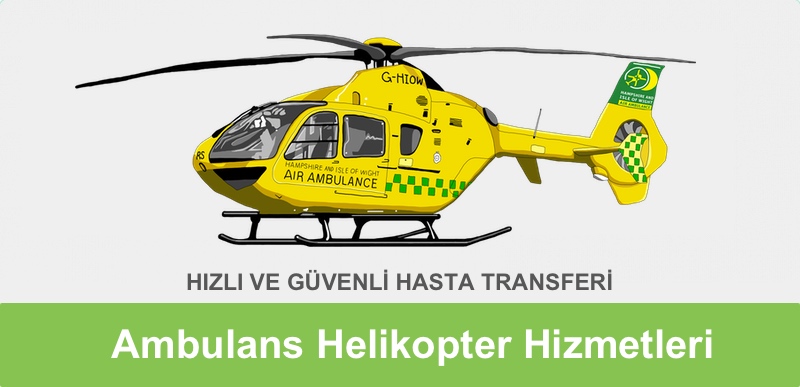 helikopter hava ambulansı